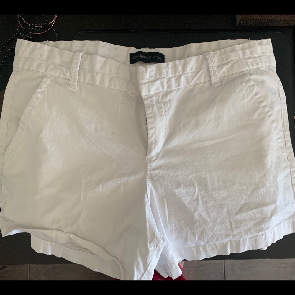 White shorts